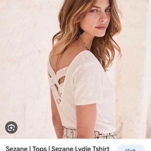 Sezane Lydie T-Shirt white